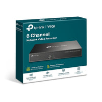 TP-Link VIGI NVR1008H 8 Channel Network Video Recorder, 24/7 Continuous Recording, Up To 10TB 4 Ch Playback, Up To 5MP (HDD Not Included) - Image 1