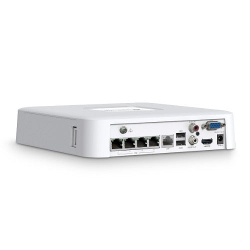 TP-Link VIGI NVR1104H-4P 4 Channel PoE+ Network Video Recorder, 24/7 Continuous Recording, 4K HDMI Video Output & 16MP Decoding (HDD Not Included) - Image 4