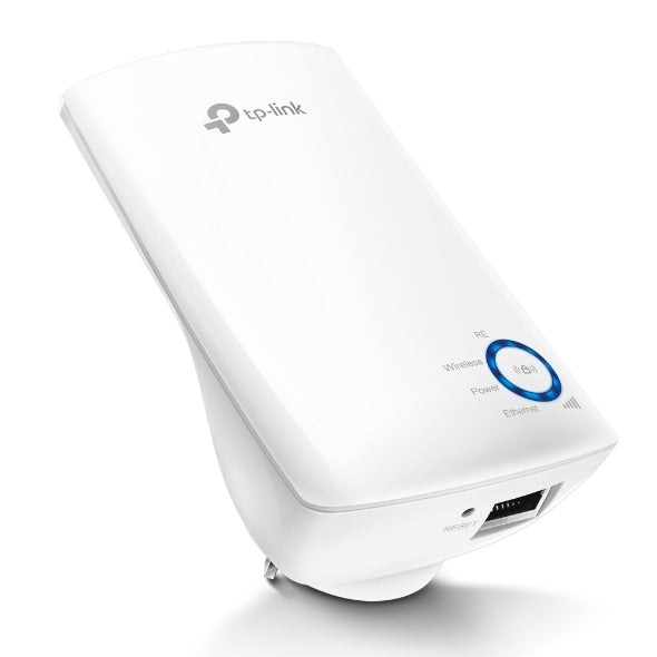 TP-Link TL-WA850RE N300 WiFi Range Extender 2.4GHz (300Mbps) 1x100Mbps LAN 802.11bgn 2x OnBoard antennas Mini size wall-mounted (~TL-WA855RE) - Image 2