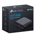 TP-Link TL-WR1502X AX1500 Wi-Fi 6 Travel Router, 1201 Mbps at 5 GHz + 300 Mbps at 2.4 GHz, 2× Internal Antennas, 1× Gigabit WAN Port + 1× Gigabit LAN - Image 1