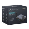 TP-Link TL-WR3602BE BE3600 Dual-Band Wi-Fi 7 Portable Travel Router 688 Mbps at 2.4 GHz at + 2882 Mbps at 5GHz, 2.5G Multi-Gig Connectivity - Image 1