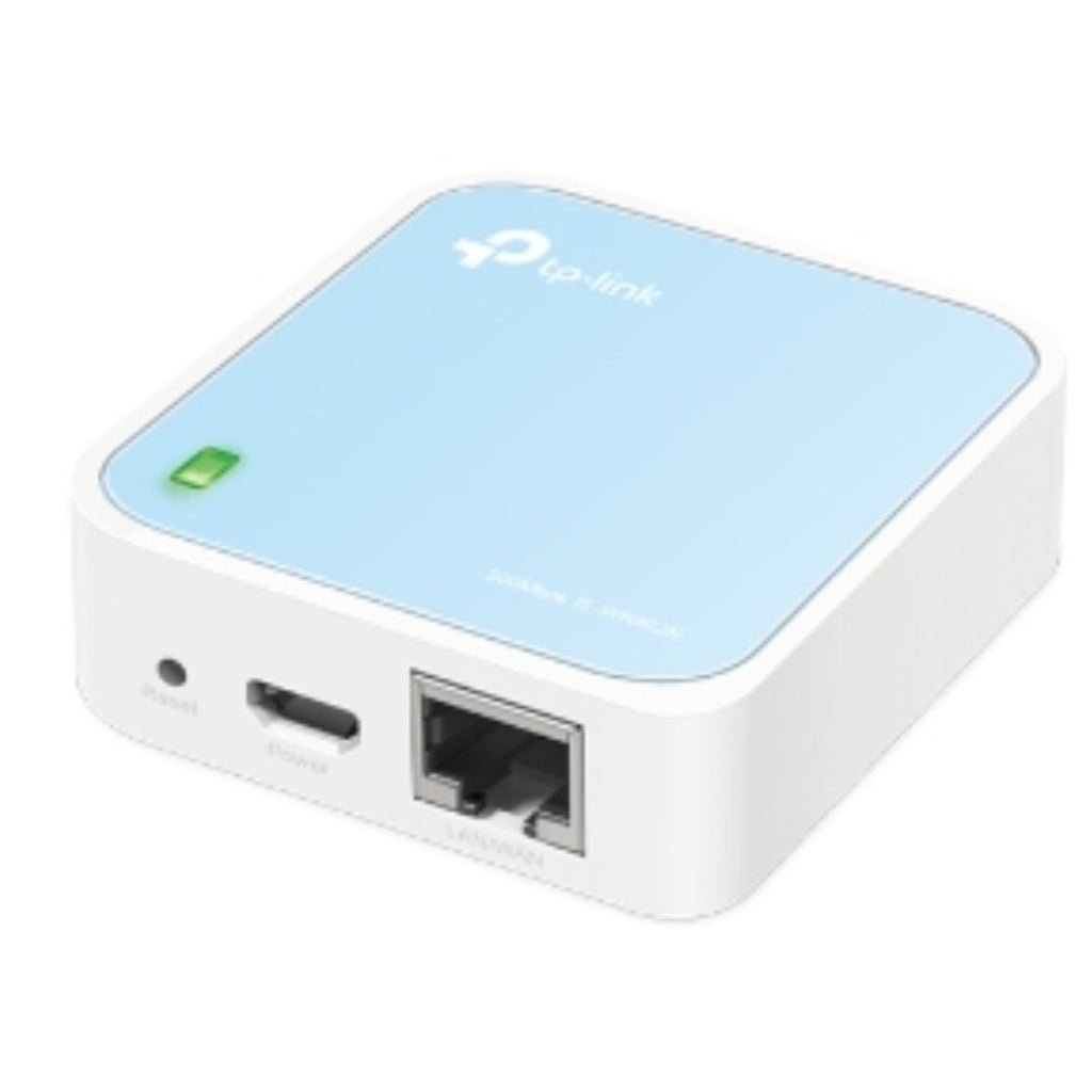 TP-Link TL-WR802N N300 Wireless N Nano Router 2.4GHz 300Mbps 1x100Mbps LAN/WAN 1xMicro USB 802.11bgn Built-in Antenna Pocket Size Travel Router - Image 3
