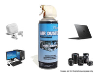 8Ware Air Duster Compressed Can Spray Safety High Pressure Dust Remove to Clean Keyboard Mainboard Video Card PC Laptop Camera Mobile Car 400ml 285g - Image 1