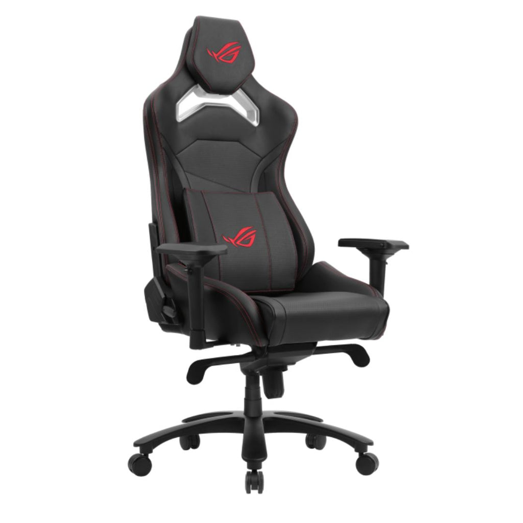 ASUS ROG Chariot X Core Gaming Chair - Black, 4D Armrests, 155° Recline, Class 4 Gas Lift, Aluminum Base, PU Leather, 136kg Load - Image 2