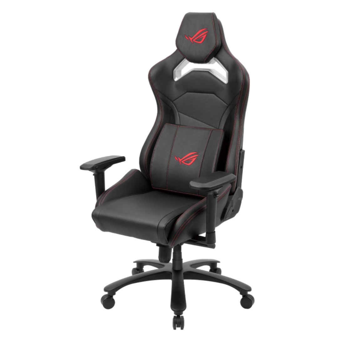 ASUS ROG Chariot X Core Gaming Chair - Black, 4D Armrests, 155° Recline, Class 4 Gas Lift, Aluminum Base, PU Leather, 136kg Load - Image 3