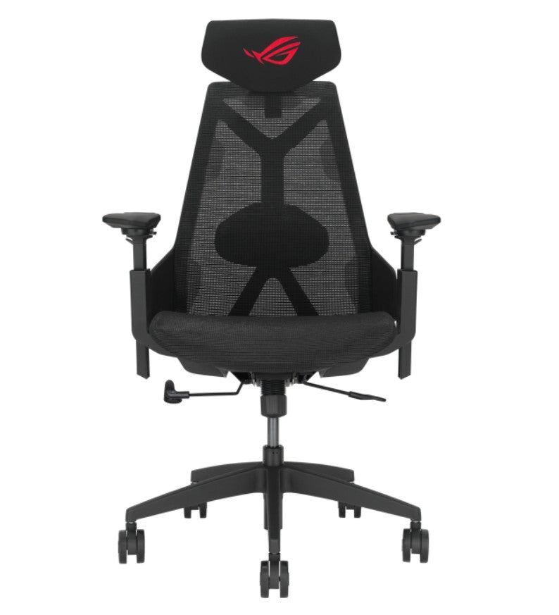 ASUS ROG Destrier Core SL400C Ergo Gaming Chair – Ergo, Mesh, Polyamide Nylon, 136kg load, 3D 360° armrests, 90°–125° tilt, 75mm PU casters - Image 1