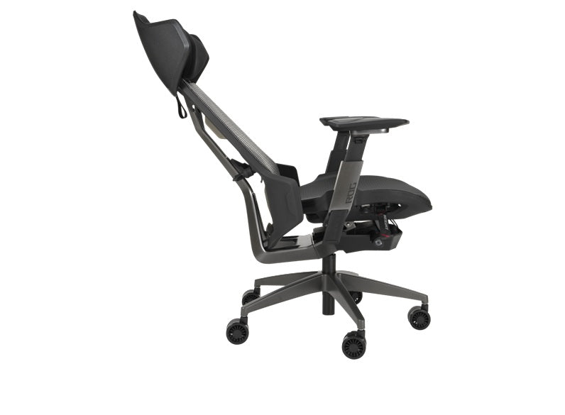 ASUS ROG Destrier Ergo Gaming Chair - Black, 150kg Load, 3D 360° Armrests, 90-135° Tilt, 7cm Lumbar, Aluminum Base, 75mm PU Casters, Class 4 Gas Lift - Image 3