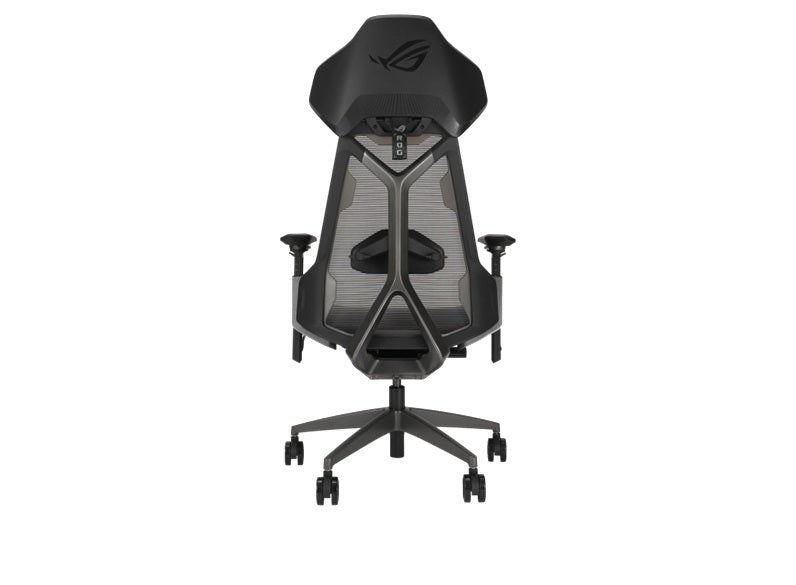 ASUS ROG Destrier Ergo Gaming Chair - Black, 150kg Load, 3D 360° Armrests, 90-135° Tilt, 7cm Lumbar, Aluminum Base, 75mm PU Casters, Class 4 Gas Lift - Image 4