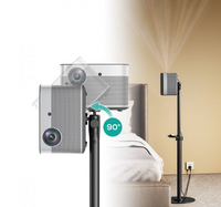 (LS) mbeat® activiva Universal Mini Projector Floor Stand offers 360° rotation, adjustable height, and universal compatibility - Image 2