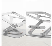 mbeat® Stage S12 Rotating Laptop Stand with USB-C Docking Station Flexible Ergonomic Design USB-C HDMI RJ45 1000Mbps - Image 3