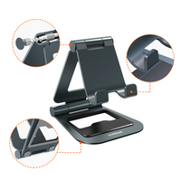 mbeat®  Stage S4 Mobile Phone and Tablet Stand Optimised Comfort Space Saving Portability Material: Aluminium alloy, ABS plastic Product Weight: 350g - Image 4