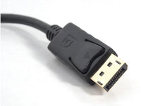 Oxhorn DisplayPort DP  to HDMI Male to Female Adapter 4K@30Hz 3840x2160 Ultra HD HDMI v1.4 Gold plated 15cm Black - Image 2