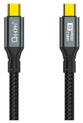 Oxhorn 2m USB-C to USB-C USB 3.2 Gen2 Braided 20Gbps 8K@60Hz 5A 20V 100W PD Fast Charging Video Cable for Laptop Phone Tablet Docking USB-C Devices - Image 1