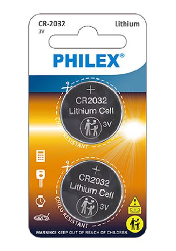 Sansai Lithium Button Coin Lithium Battery CR2032 3V - 2BP for Motherboard Danger of swallowing Keep batteries away from young children at all times - Image 2