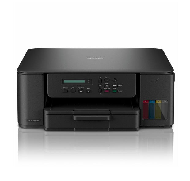 Brother T580DW A4 3-in-1 Refillable Ink Tank Printer with ultra-low running costs, 16ppm, auto duplex printing, 7,500/5,000 page, dual-band Wi-Fi - Image 5