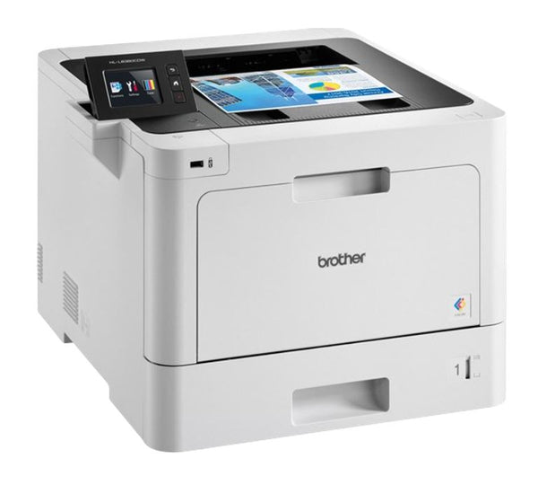 Brother HL-L8360CDW Print Speed up to 31ppm (Mono&Colour) 2-sided (Duplex) Print USB & Wired & Wireless Network Interface, NFC 6.8cm Touch Screen