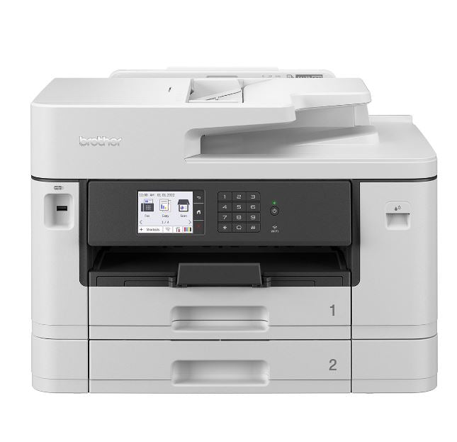 Brother J5740DW A3 Business Inkjet Multi-Function Printer with print speeds of 28ppm, dual paper trays supporting up to A3 and efficient A4 2-sided - Image 1