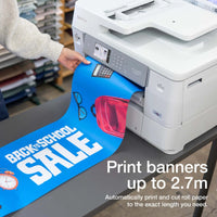 Brother *NEW* Business inkjet printer with roll printing up to 2700mm and duplex A3 print & scan. Enjoy fast print speeds, high-yield inks & flexible - Image 4