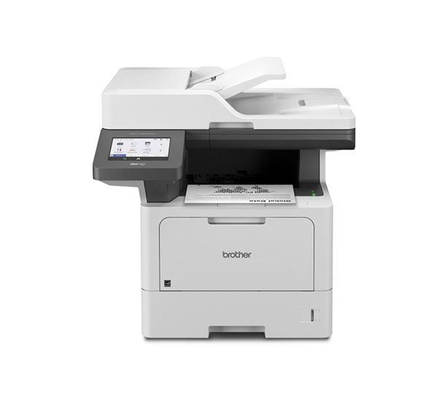 Brother *NEW*Professional Mono Laser Multi-Function Centre - Print/Scan/Copy/FAX with Up to 50 ppm, 2-Sided Printing & Scanning, 250 Sheets Paper Tray - Image 1