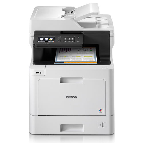 Brother MFC-L8690CDW Print Speed up to 31ppm(Mono&Colour) 2-sided (Duplex) Print USB & Wired & Wireless Network Interface 9.3cm Touch Screen UI - Image 1