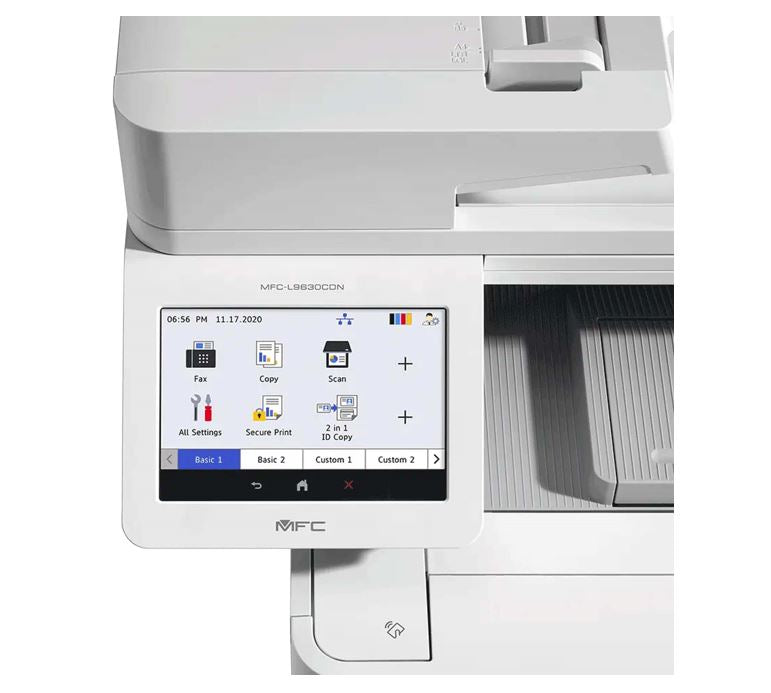 Brother MFC-L9630CDN Colour Laser Multi-Function Printer. Up to 600 x 600 dpi, 2,400 dpi class (2400 x 600) quality, 520 sheets of 80 gsm plain paper - Image 4