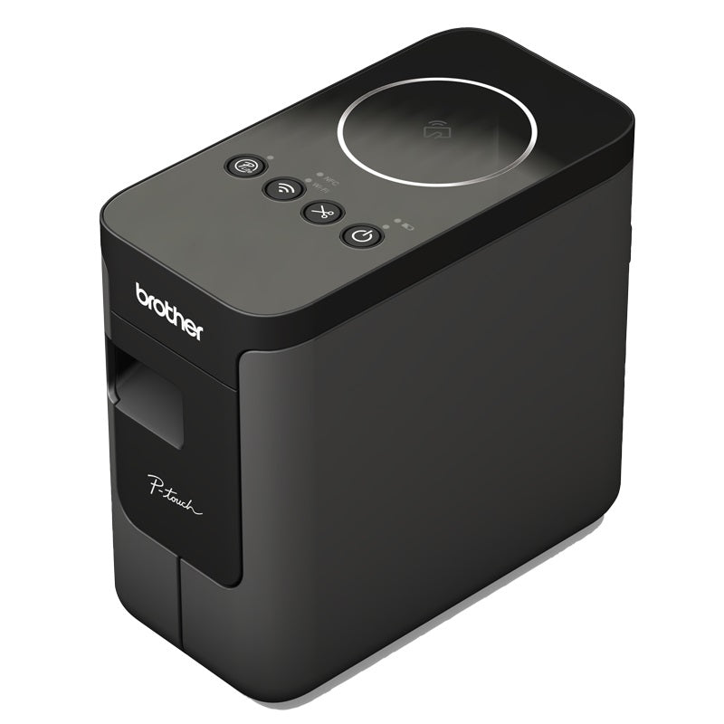 Brother PT-P750W PLUG AND PRINT PC AND MAC CONNECTABLE LABELLER  WITH WIRELESS CONNECTION AND NFC- 3.5-24MM TZE TAPE MODEL - Image 1