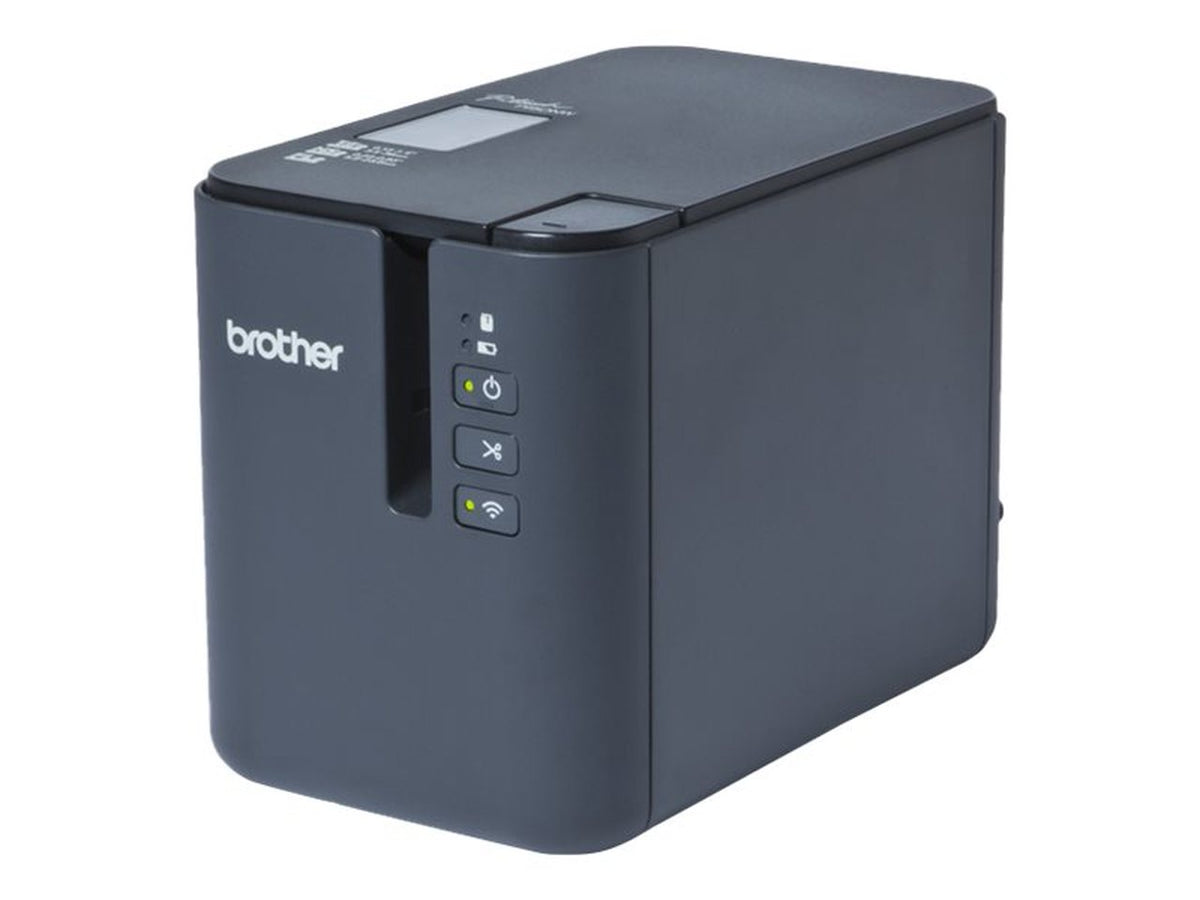 Brother PT-900W ADVANCED PC CONNECTABLE/WIRELESS LABEL PRINTER 3.5-36MM TZE TAPE MODEL - Image 1