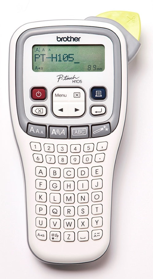 Brother PTH105 WHITE/GRAY ACCENT HANDHELD LABELLER - 3.5-12MM TZE TAPE MODEL - Image 2