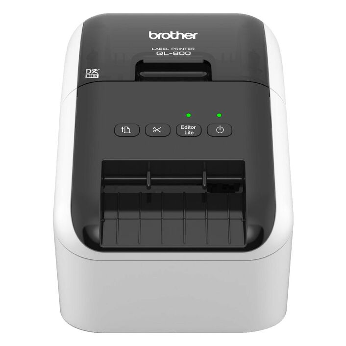 Brother QL-800 HIGH SPEED PROFESSIONAL PC/MAC LABEL PRINTER / UP TO 62MM WITH BLACK/RED PRINTING (*DK-22251 required) - Image 1