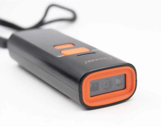 Oxhorn Mini Wireless 2.4G Bluetooth 5.0 2D Barcode Scanner Commercial Grade USB Plug&Play 5V 1A 12hr working Duration rechargeable battery Black - Image 2