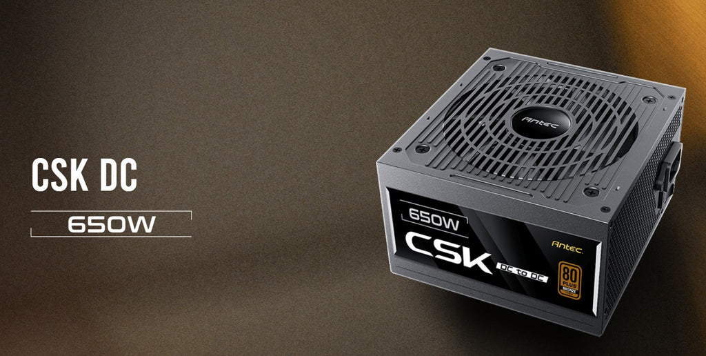 Antec CSK650DC 80+ Bronze,  DC to DC, Flat Cables,. CircuitShield Protections, Thermal, Reliable Value Power Supply 5yr - Image 2