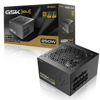 Antec GSK850 V2: ATX12V 3.1, 850W, Full-Modular, 80+ Gold, 120mm fan, 24-pin, 12V-2x6, 2×CPU, 4×PCI-E, 8×SATA, 4×Molex, 140×150×86mm, 10Y warranty - Image 5