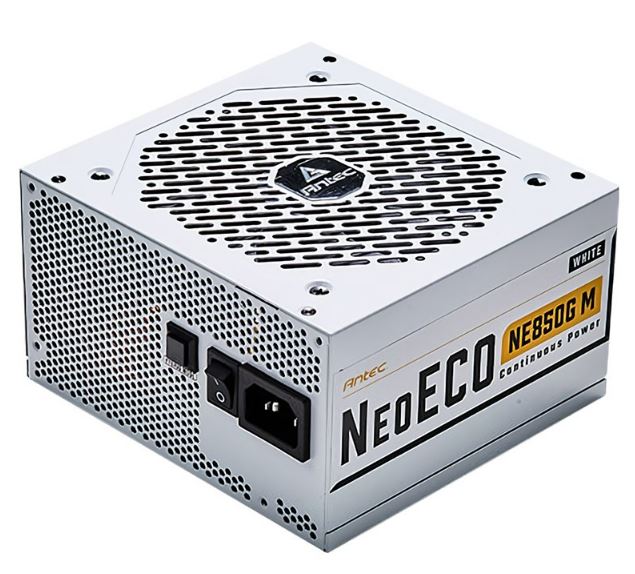 Antec NE 850w 80+ Gold, Fully-Modular, LLC DC, White 1x EPS 8PIN, 120mm Silent Fan, Japanese Caps, ATX Power Supply, PSU, PCIE 5.0 Rdy. 7yrs Wty - Image 2
