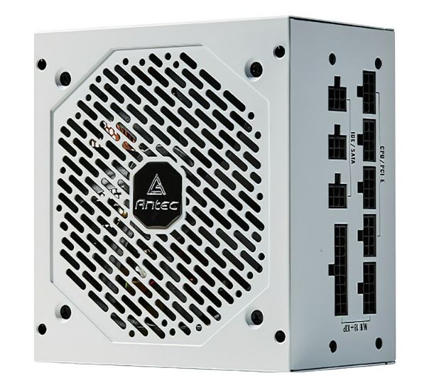 Antec NE 850w 80+ Gold, Fully-Modular, LLC DC, White 1x EPS 8PIN, 120mm Silent Fan, Japanese Caps, ATX Power Supply, PSU, PCIE 5.0 Rdy. 7yrs Wty - Image 4