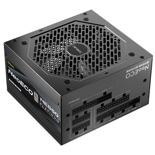 Antec NE 850P AU, 850W, 80 PLUS Platinum, ATX 3.1, PCIe 5.1 (12V-2x6), Full Modular, Active PFC, 120mm FDB Fan, 10Y Warranty - Image 3