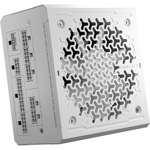 Corsair RMe Series™ RM1000e - Fully Modular Low-Noise ATX Power Supply - White (AU), Cybenetics Gold, ATX12V 3.1, 2x PATA, 2x EPS, 6x SATA, 3x PCIe - Image 1