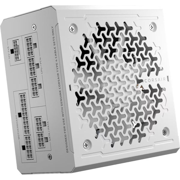 Corsair RMe Series™ RM850e - Fully Modular Low-Noise ATX Power Supply - White (AU), Cybenetics Gold, ATX12V 3.1, 2x PATA, 2x EPS, 6x SATA, 3x PCIe