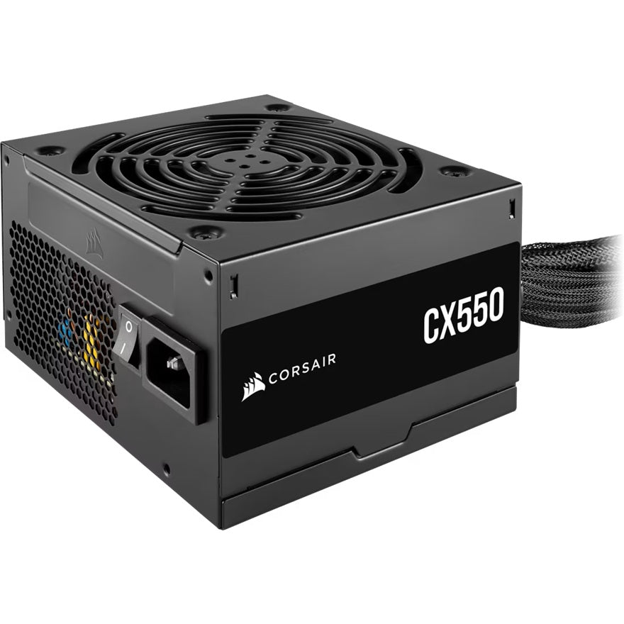 Corsair CX Series™ CX550 – 550 Watt 80 PLUS Bronze ATX Power Supply (AU), Compact 125mm, Up to 88% Efficiency - Image 2