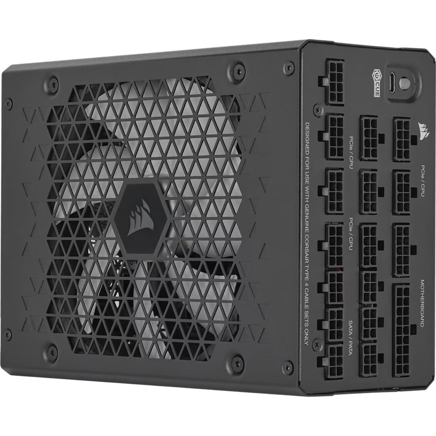 Corsair HX1500i Fully Modular Ultra-Low Noise Platinum ATX 1200 Watt PC Power Supply (AU), ATX12V 3.1, 6x PATA, 2x EPS, 8x SATA, 5x PCIe, Type4 Cable - Image 2