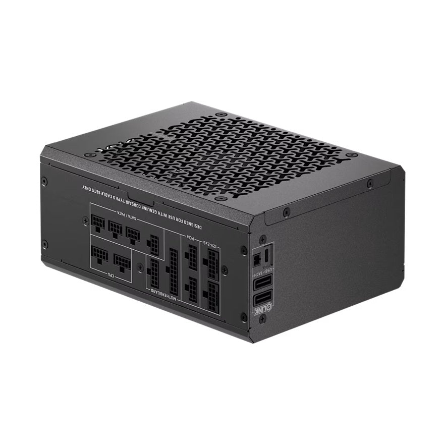 Corsair HX1500i SHIFT Fully Modular Platinum ATX Power Supply, ATX 3.1, 8x PATA, 2x EPS,12x SATA, 6x PCIe, DSP, fully modular, 140mm FDB fan, 10yr WTY - Image 2