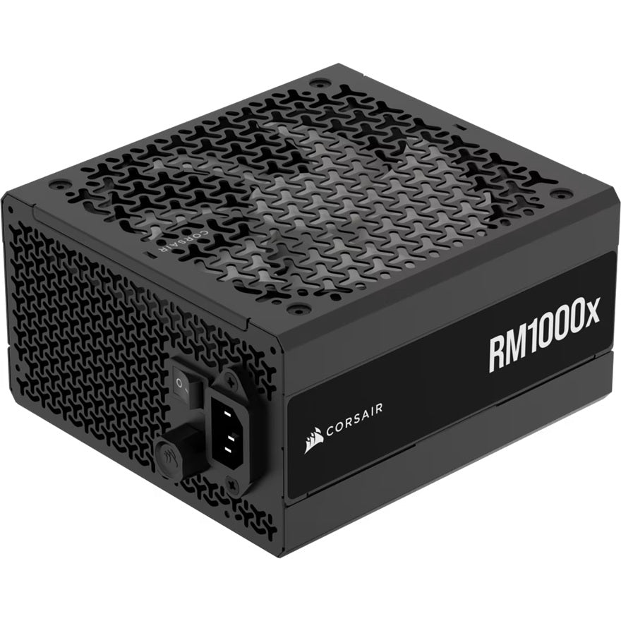 Corsair RMx Series RM1000x Fully Modular Power Supply (AU): 1000W, 80+ Gold, 4x PCIe, 12x SATA, 2x EPS, Zero RPM, ATX 3.1 - Image 2