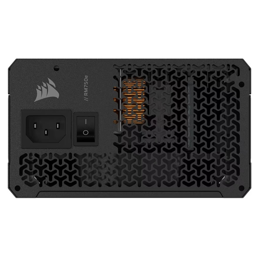 Corsair RMe Series RM750e Fully Modular Low-Noise ATX Power Supply (AU), Cybenetics Gold, ATX12V 3.1, 2x PATA, 2x EPS, 6x SATA, 3x PCIe - Image 3