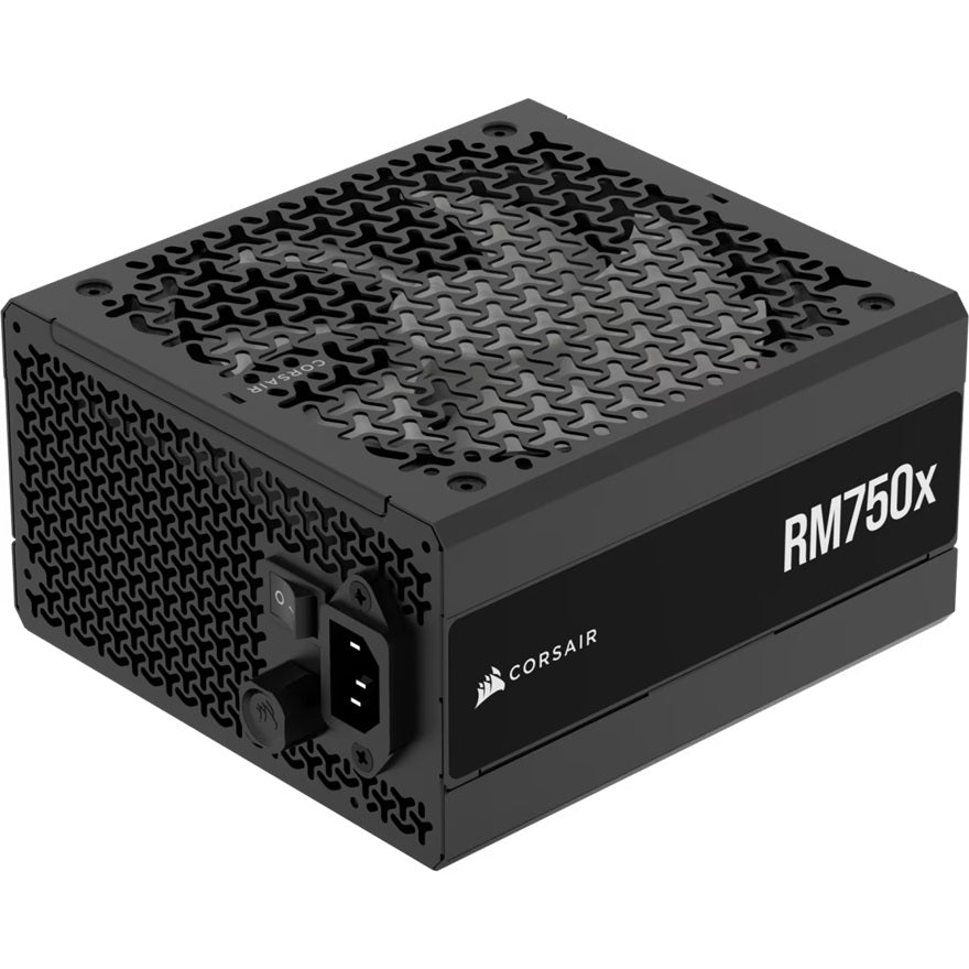Corsair RMx Series RM750x Fully Modular Power Supply (AU): 750W, 80+ Gold, 4x PCIe, 8x SATA, 2x EPS, Zero RPM, ATX 3.1 - Image 2