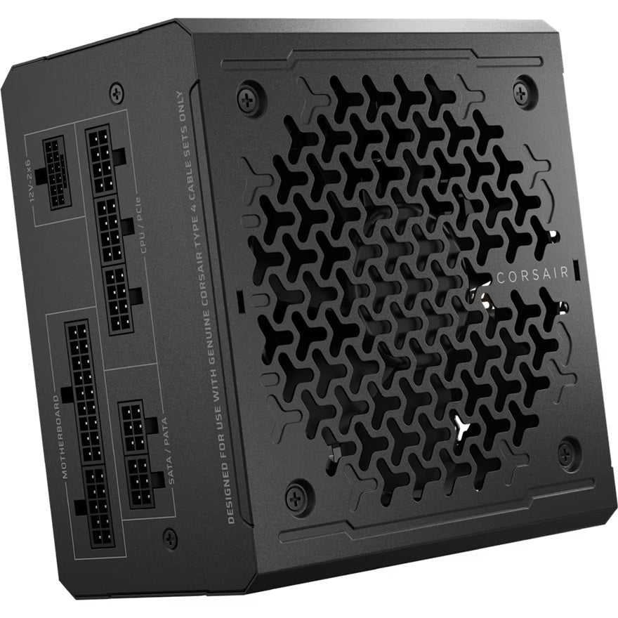 Corsair RMe Series RM850e Fully Modular Low-Noise ATX Power Supply (AU), Cybenetics Gold, ATX12V 3.1, 2x PATA, 2x EPS, 6x SATA, 3x PCIe - Image 2
