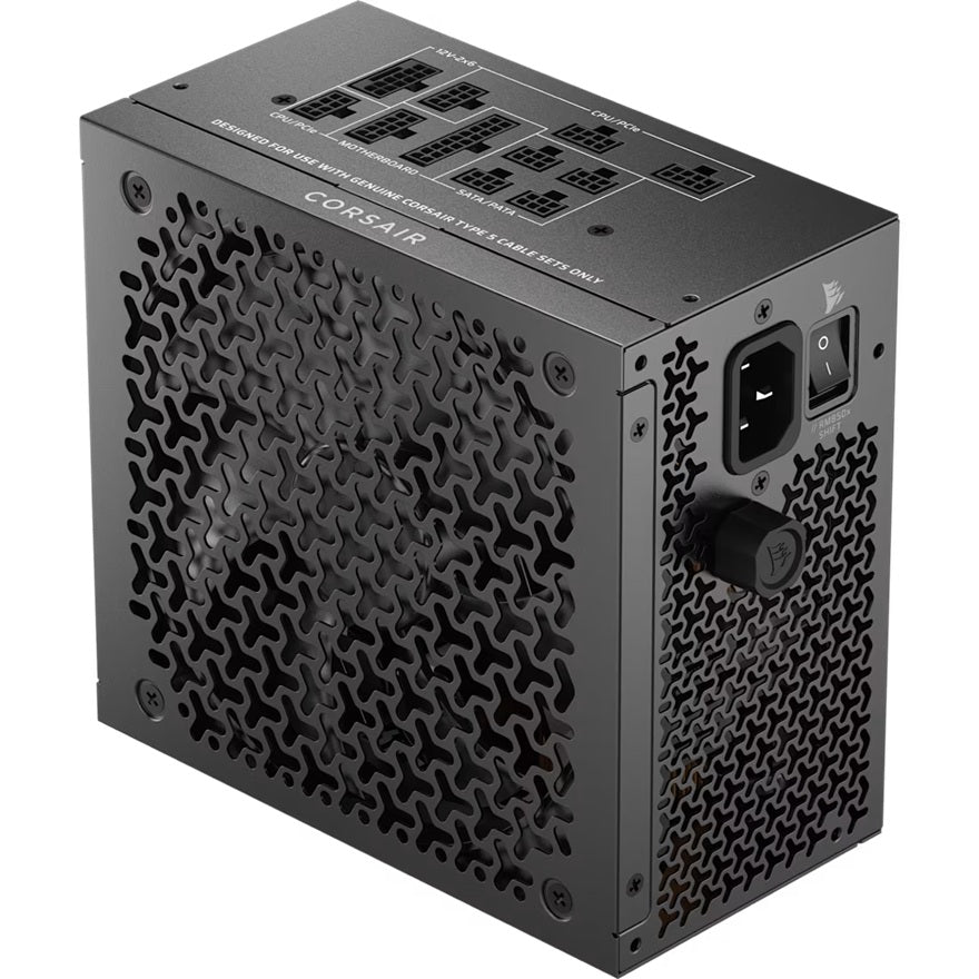 Corsair RM850x SHIFT Fully Modular ATX Power Supply (IN), 850W, ATX 3.1, Gold efficiency, FDB 140mm fan, fully modular, zero RPM, 10yr warranty - Image 2