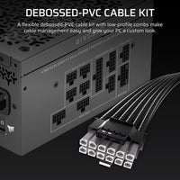 Corsair RM850x SHIFT Fully Modular ATX Power Supply (IN), 850W, ATX 3.1, Gold efficiency, FDB 140mm fan, fully modular, zero RPM, 10yr warranty - Image 3