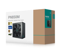 DeepCool PN850M Gamer Storm 850W 80+ Gold Certified Fully Modular ATX Power Supply, 120mm Fan, Japanese Capacitors, DCtoDC, ATX12V V3.1, 100,000 MTB - Image 4