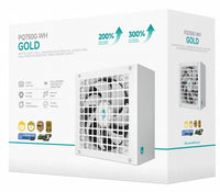 DeepCool PQ750G WH 750W Gamer Storm 80+ Gold/Cybenetics Fully Modular ATX Power Supply 120mm Fan, Japanese Capacitors, DC to DC, ATX12V V3.1 - Image 2