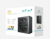 DeepCool PQ750G 750W Gamer Storm 80+ Gold/Cybenetics Fully Modular ATX Power Supply 120mm Fan, Japanese Capacitors, DC to DC, ATX12V V3.1, - Image 2