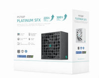 DeepCool PS750P 750W Gamer Storm SFX12V V4.1 & ATX12V V3.1M Full Japanese Electroyltic Capacitors, Cybenetics Platinum/PPLP 115V Platinum - Image 1
